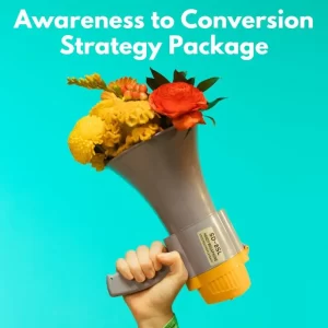 A complete funnel strategy that walks businesses through building awareness and guiding customers through to conversion using a mix of content and paid ads.