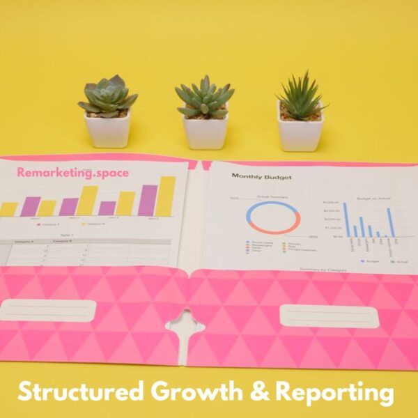 A package focused on providing structured growth insights through data reporting and analysis, helping businesses identify what works and what doesn’t.